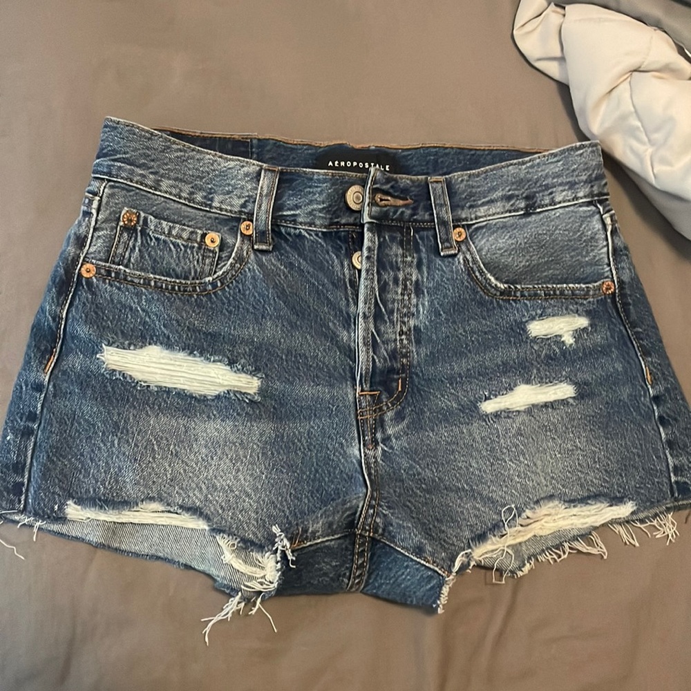 Aeropostale Denim Boyfriend Shorts